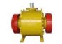 forged steel trunnion mounted ball valves